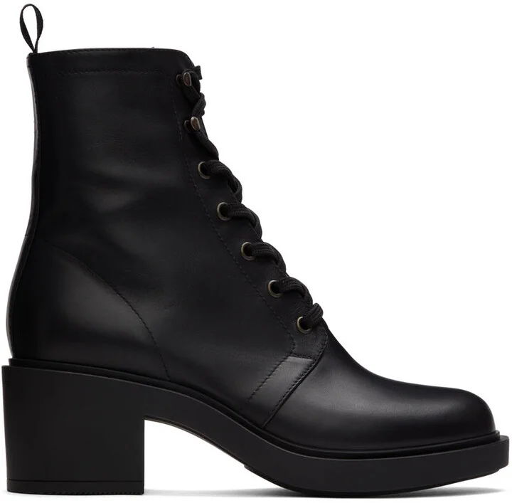 Gianvito Rossi Black Foster Boots