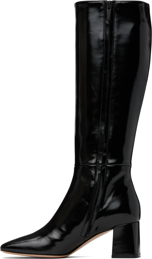 Gianvito Rossi Black Freeda Tall Boots - Image 3