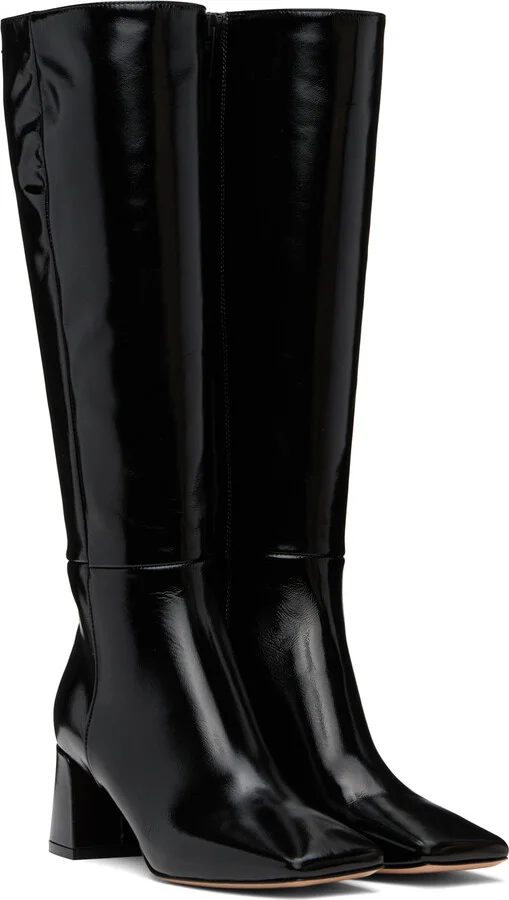 Gianvito Rossi Black Freeda Tall Boots - Image 4