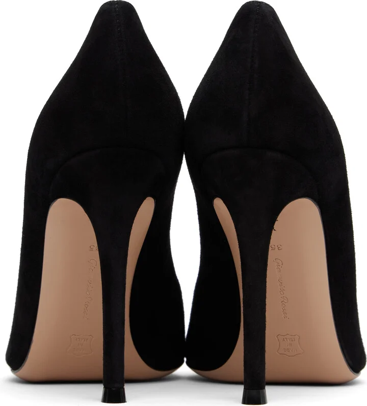 Gianvito Rossi Black Gianvito 105 Heels - Image 2