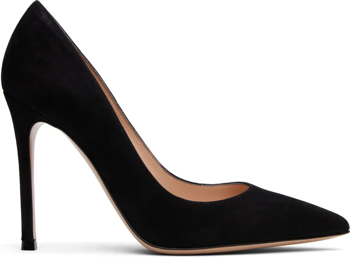 Gianvito Rossi Black Gianvito 105 Heels