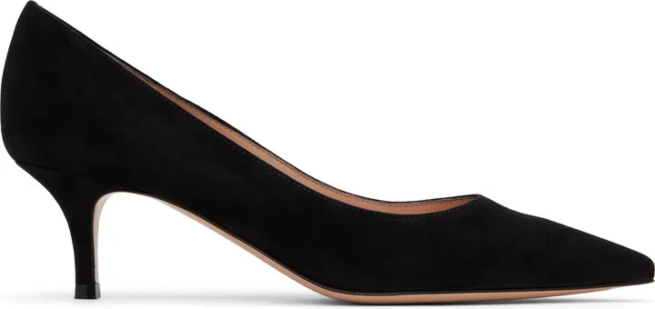 Gianvito Rossi Black Gianvito 55 Heels
