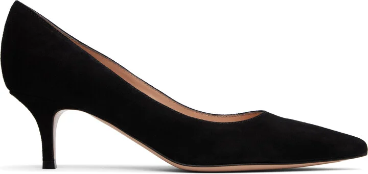 Gianvito Rossi Black Gianvito 55 Heels