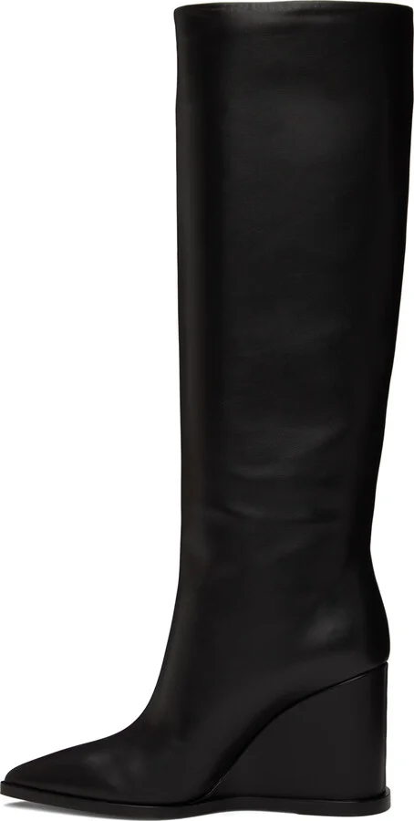 Gianvito Rossi Black Hamnes Tall Boots - Image 3