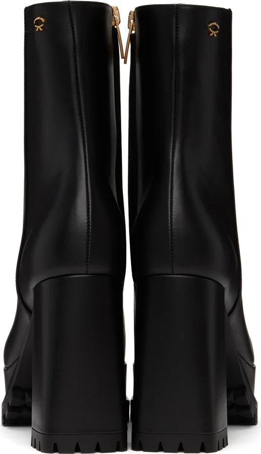 Gianvito Rossi Black Harlem Ankle Boots - Image 2