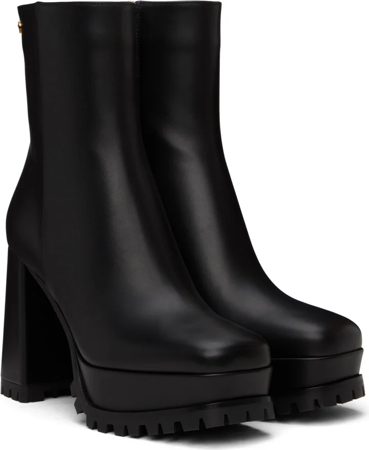 Gianvito Rossi Black Harlem Ankle Boots - Image 4