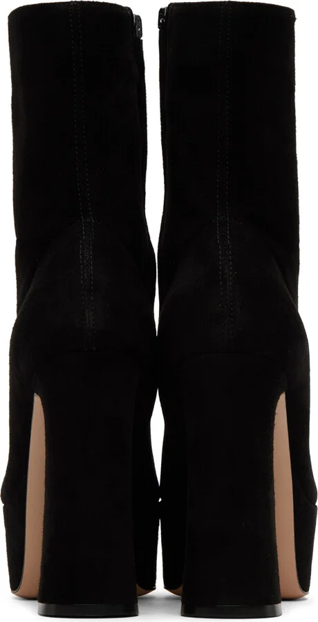Gianvito Rossi Black Holly Boots - Image 2