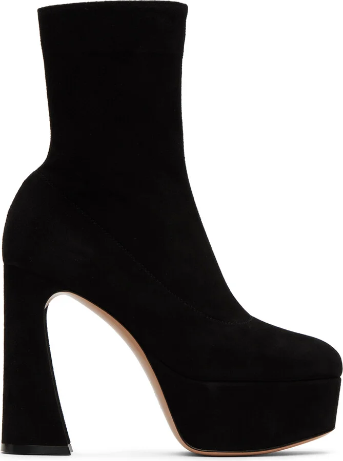 Gianvito Rossi Black Holly Boots