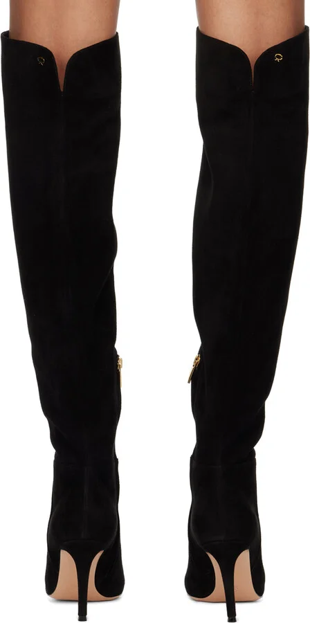 Gianvito Rossi Black Jules Tall Boots - Image 2
