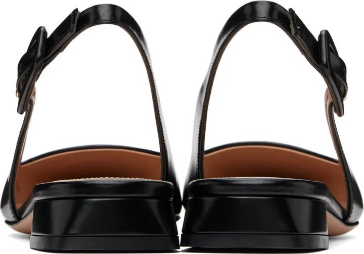 Gianvito Rossi Black Lindsay 20 Ballerina Flats - Image 2