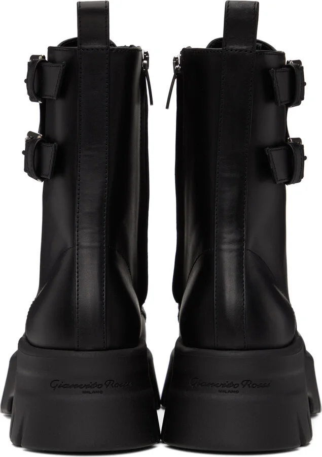Gianvito Rossi Black Marloe Ankle Boots - Image 2