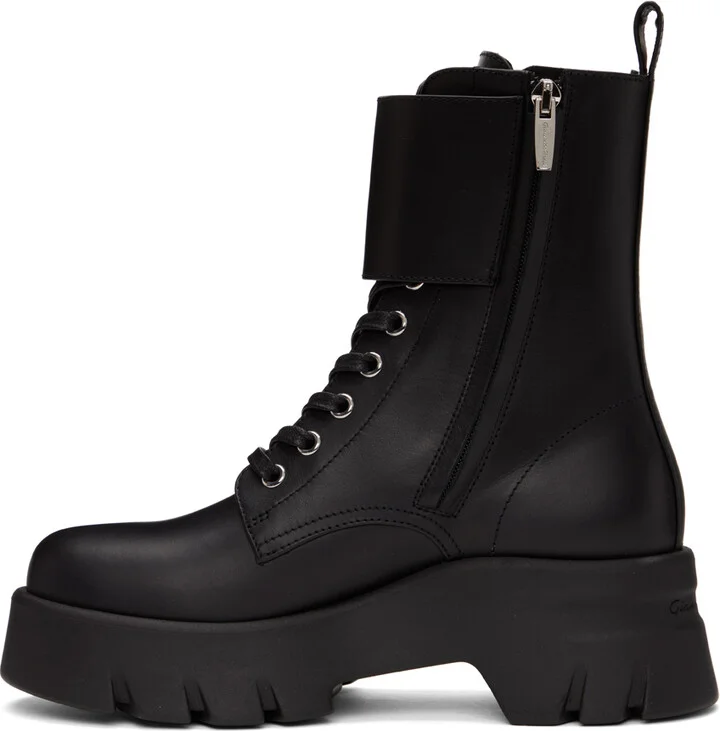 Gianvito Rossi Black Marloe Ankle Boots - Image 3