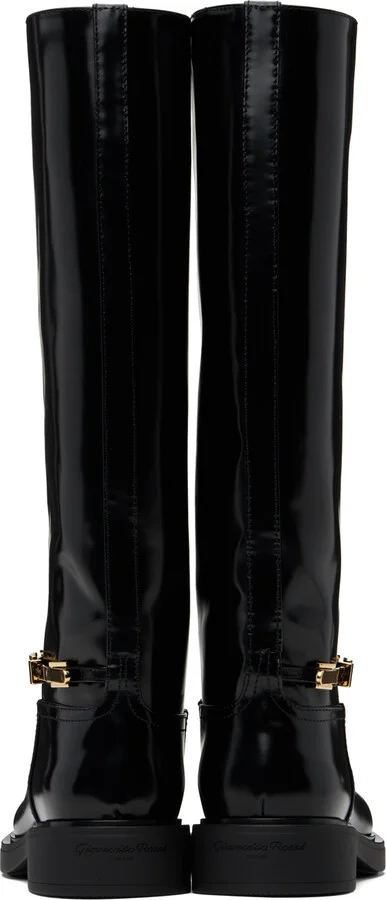 Gianvito Rossi Black Martine Boots - Image 2