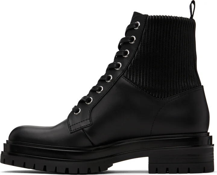Gianvito Rossi Black Martis Ankle Boots - Image 3