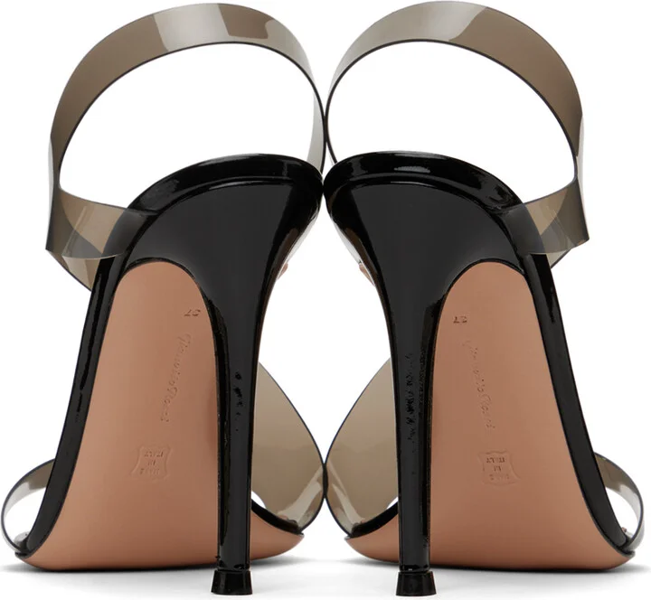 Gianvito Rossi Black Metropolis Heeled Sandals - Image 2