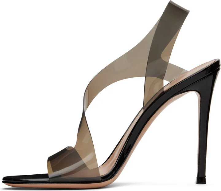 Gianvito Rossi Black Metropolis Heeled Sandals - Image 3