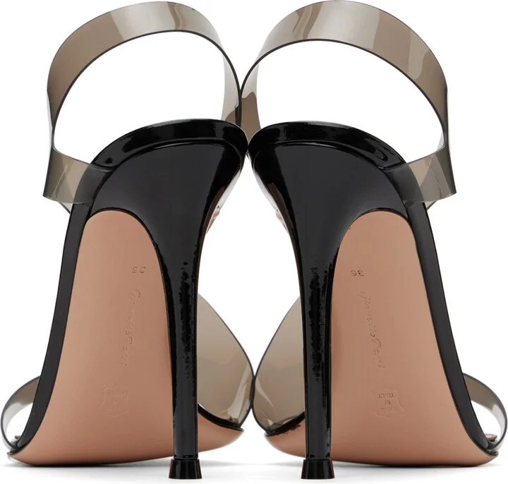 Gianvito Rossi Black Metropolis Heeled Sandals - Image 2