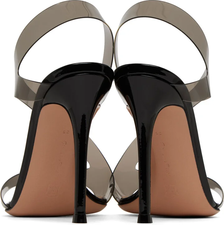 Gianvito Rossi Black Metropolis Heeled Sandals - Image 2