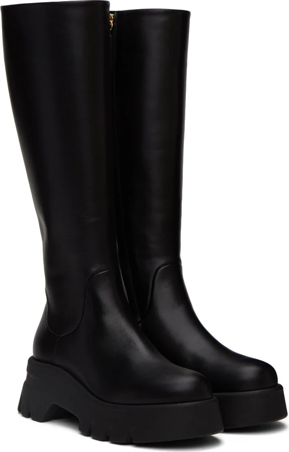 Gianvito Rossi Black Montey Boots - Image 4