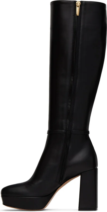Gianvito Rossi Black Moreau Boots - Image 3