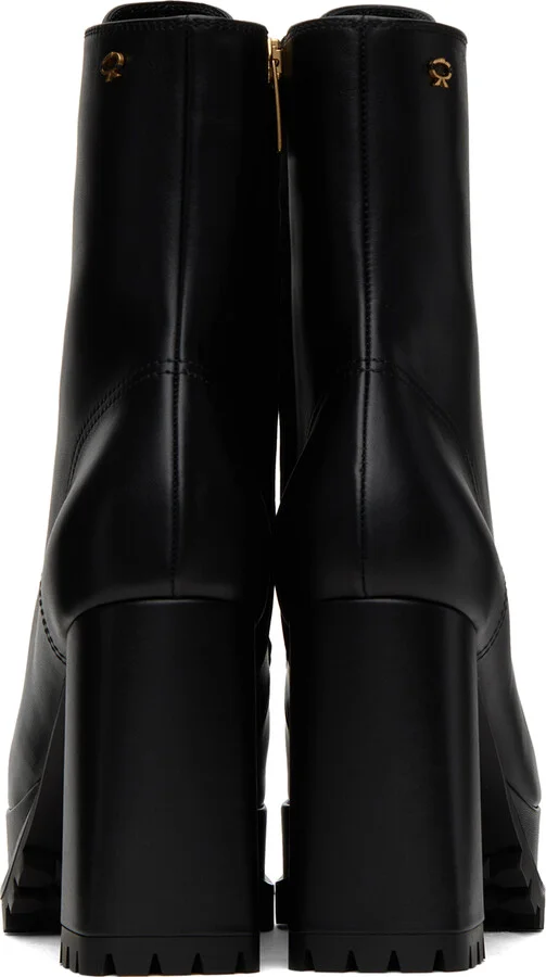 Gianvito Rossi Black Platform Boots - Image 2