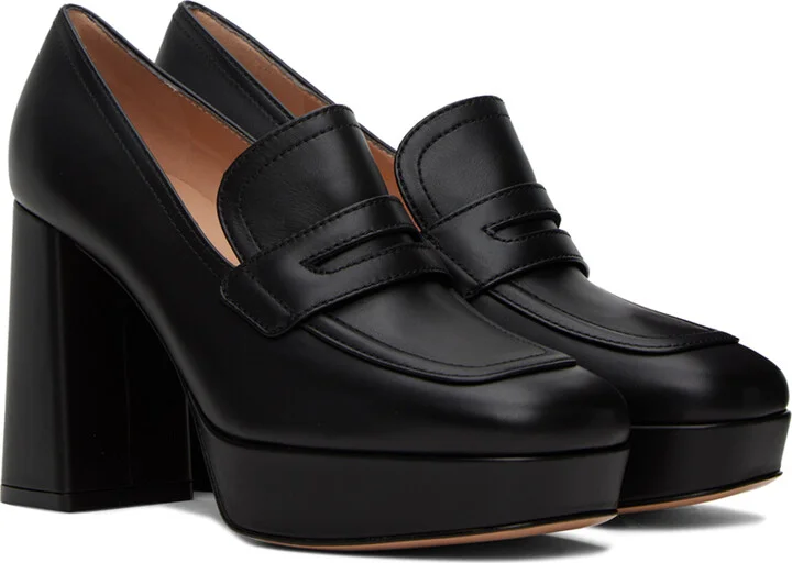 Gianvito Rossi Black Rouen Heels - Image 4