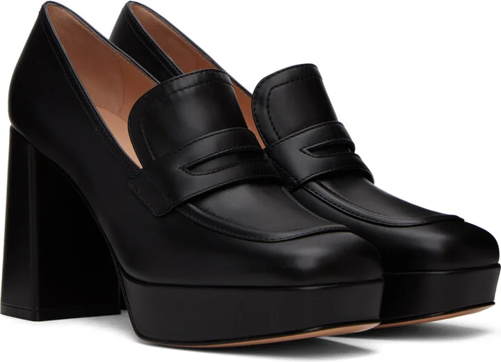 Gianvito Rossi Black Rouen Heels - Image 4