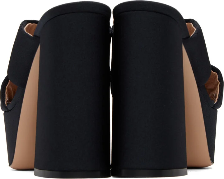 Gianvito Rossi Black Sheridan Platform Sandals - Image 2