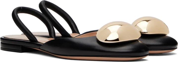 Gianvito Rossi Black Sphera Ballerina Flats - Image 4