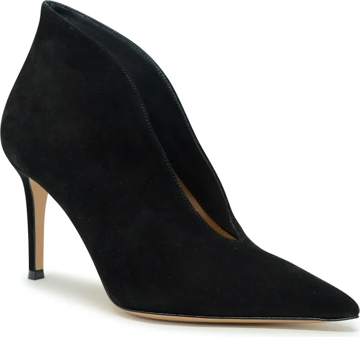 Gianvito Rossi Black Suede Ankle Boots - Image 2