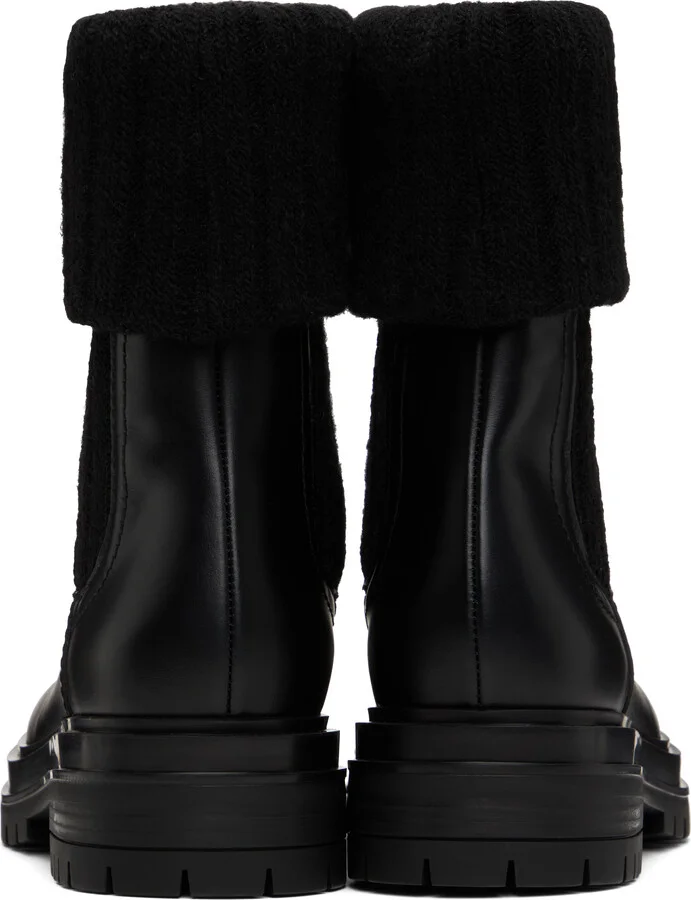 Gianvito Rossi Black Tenney Chelsea Boots - Image 2