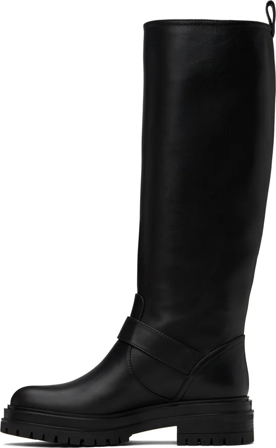 Gianvito Rossi Black Thiago Tall Boots - Image 3