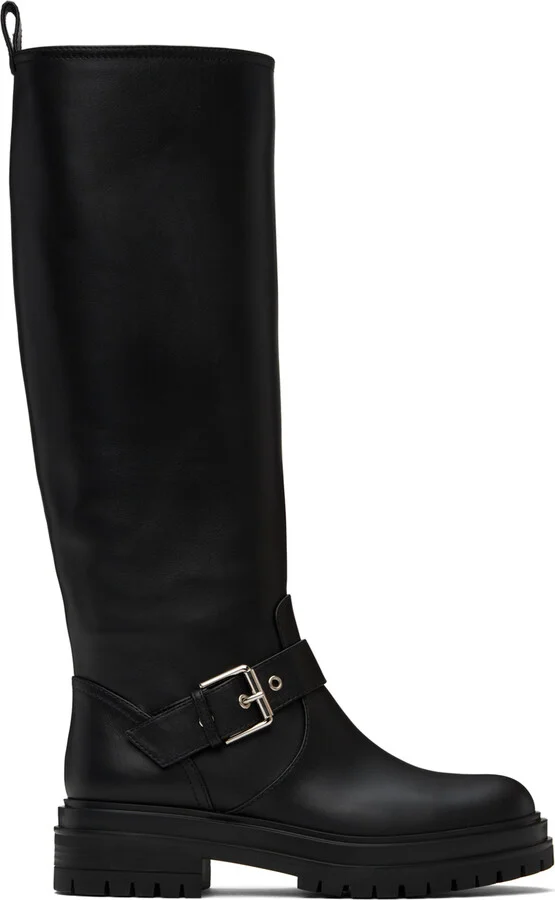 Gianvito Rossi Black Thiago Tall Boots