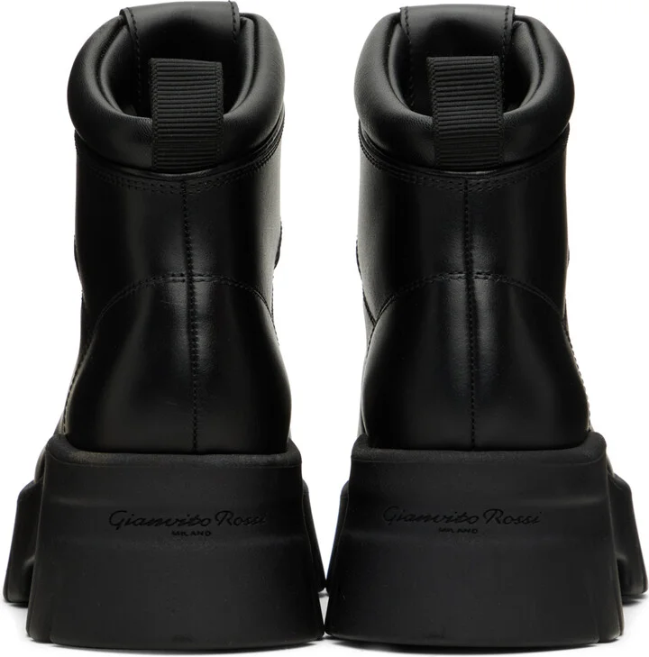 Gianvito Rossi Black Vancouver Ankle Boots - Image 2