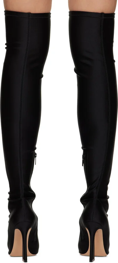 Gianvito Rossi Black Vertigo Tall Boots - Image 2