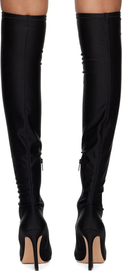 Gianvito Rossi Black Vertigo Tall Boots - Image 2