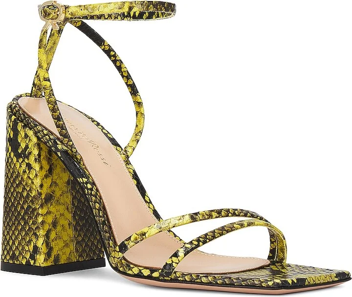 Gianvito Rossi Borneo Sandal in Green - Image 2