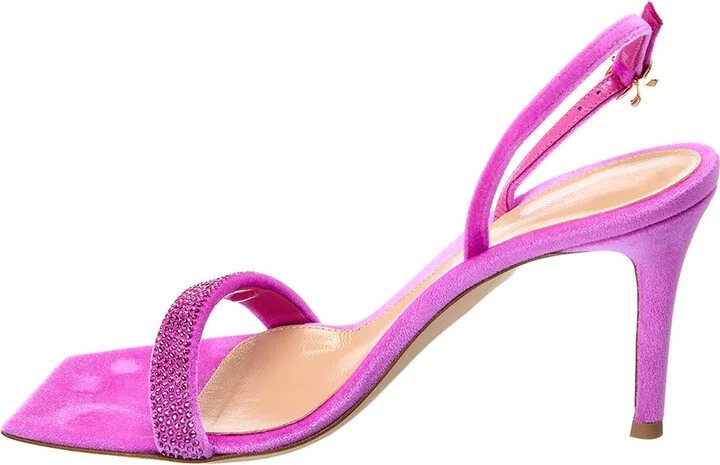 Gianvito Rossi Britney 85 Chenille Sandal - Image 2