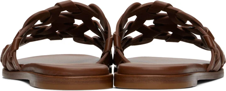 Gianvito Rossi Brown Amalfi Sandals - Image 2