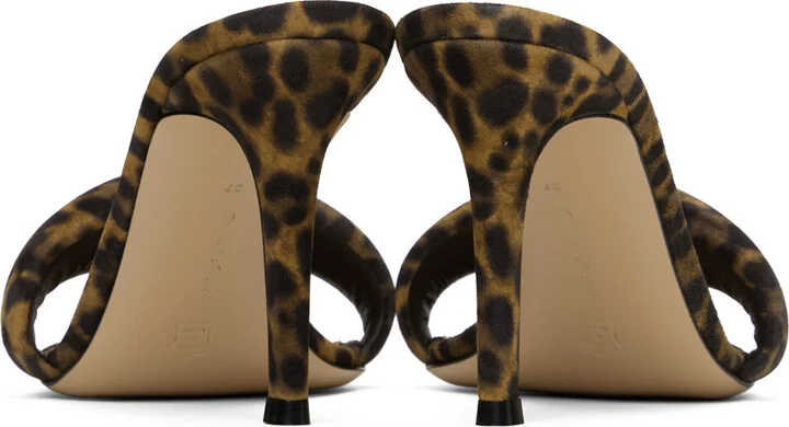 Gianvito Rossi Brown Bijoux 85 Mules - Image 2