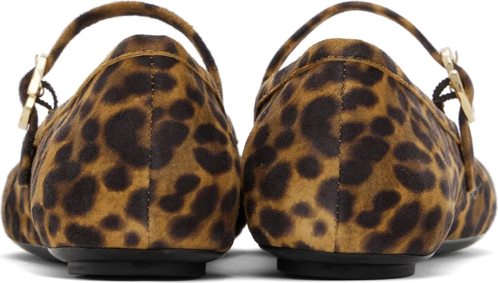 Gianvito Rossi Brown Carla Ballerina Flats - Image 2