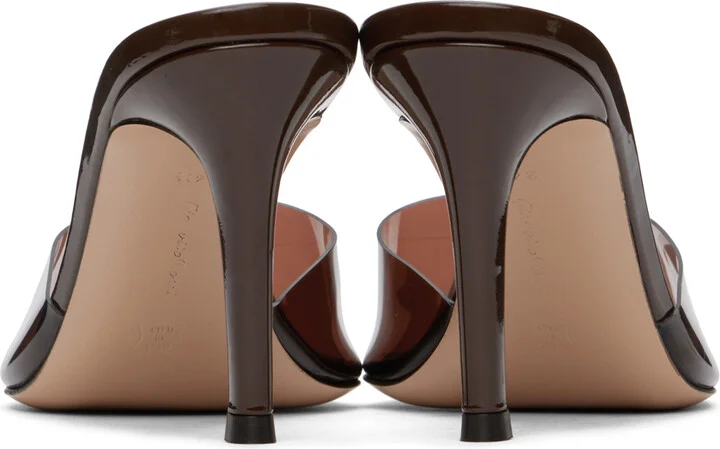 Gianvito Rossi Brown Elle 85 Heeled Sandals - Image 2