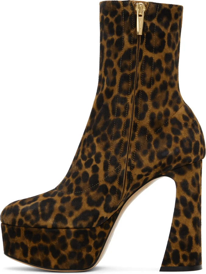 Gianvito Rossi Brown Holly Boots - Image 3