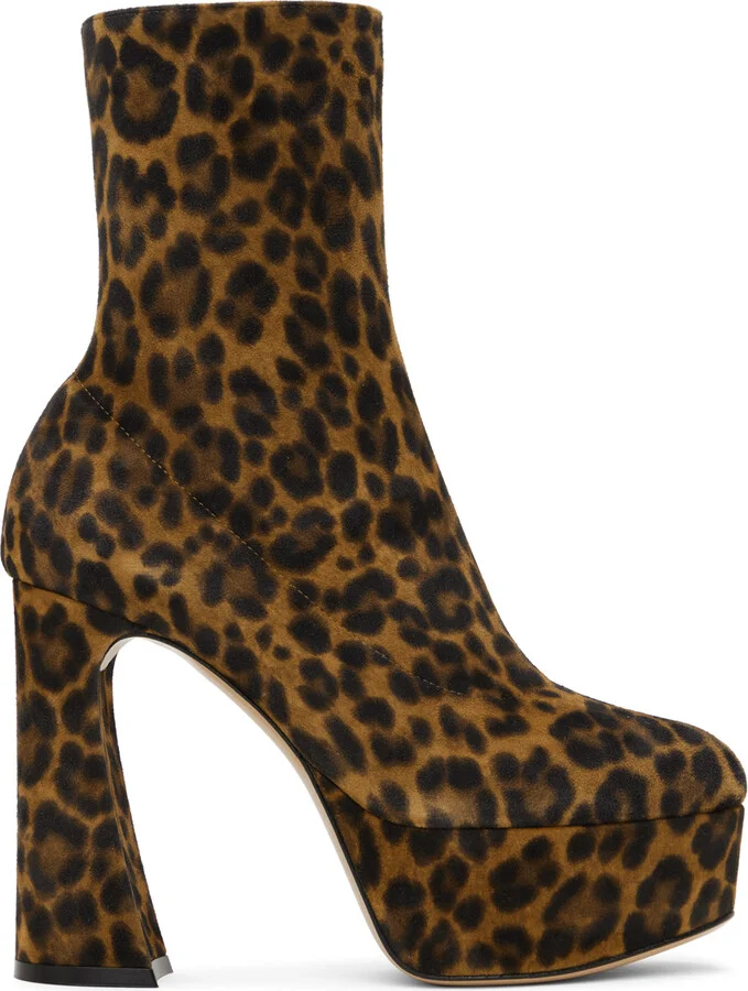 Gianvito Rossi Brown Holly Boots