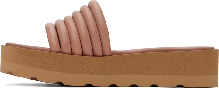 Gianvito Rossi Brown Nappa Sandals - Image 3
