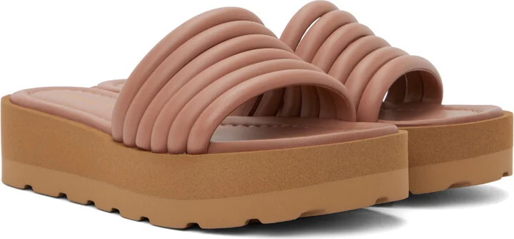 Gianvito Rossi Brown Nappa Sandals - Image 4