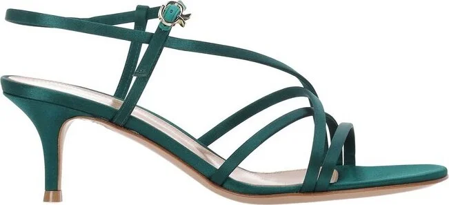 Gianvito Rossi Buckle Detailed Heeled Sandals