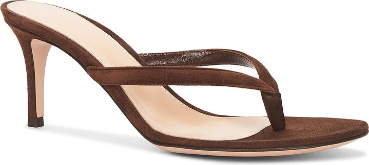 Gianvito Rossi Calypso Sandal in Brown - Image 2