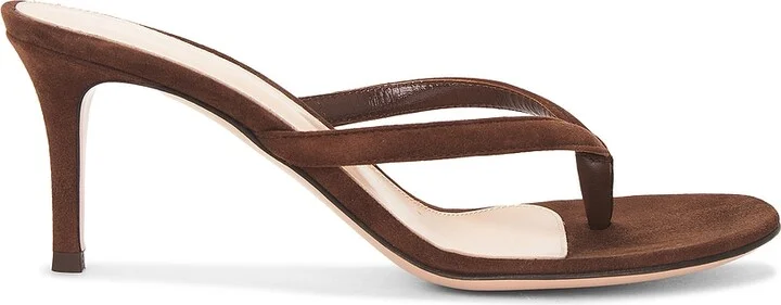 Gianvito Rossi Calypso Sandal in Brown
