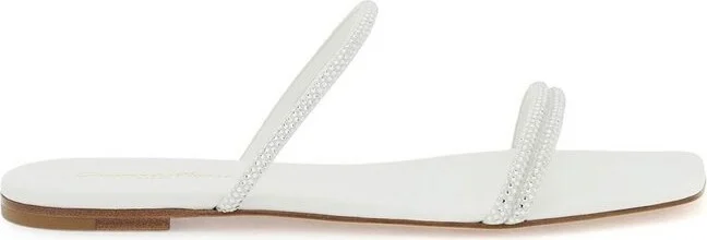 Gianvito Rossi Cannes Slip-On Sandals